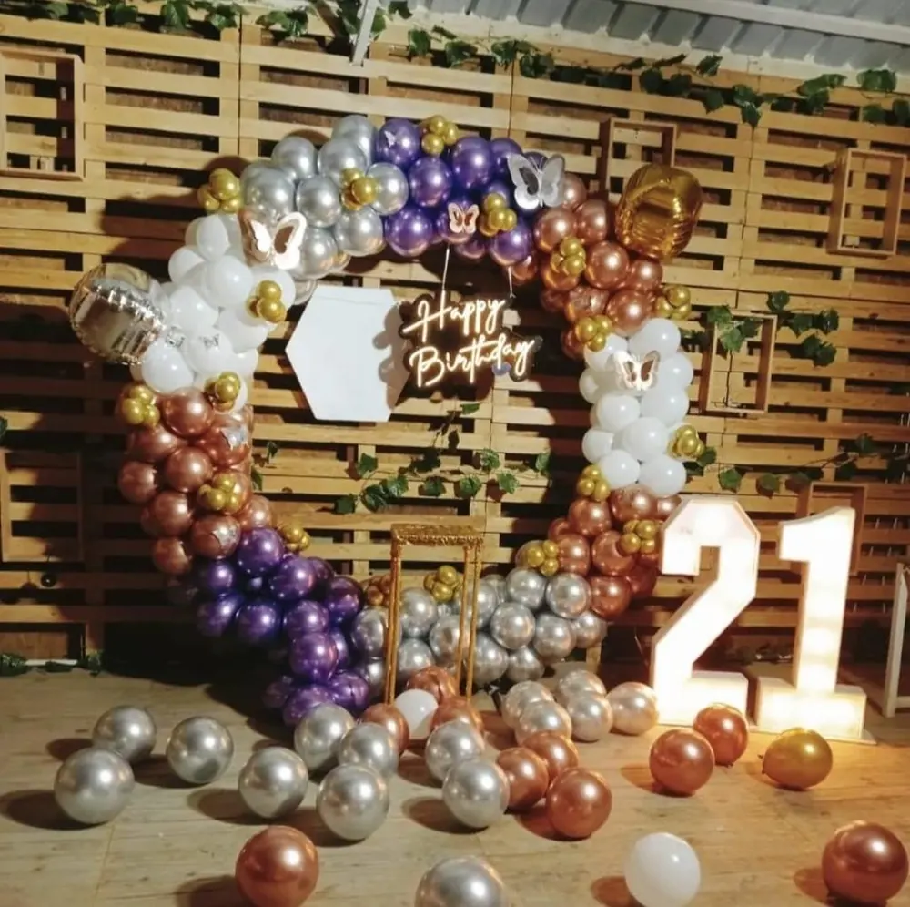 21th Birthay Decoration
