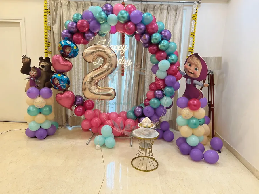 Lord Krishna Theme Decoration in Hyderabad