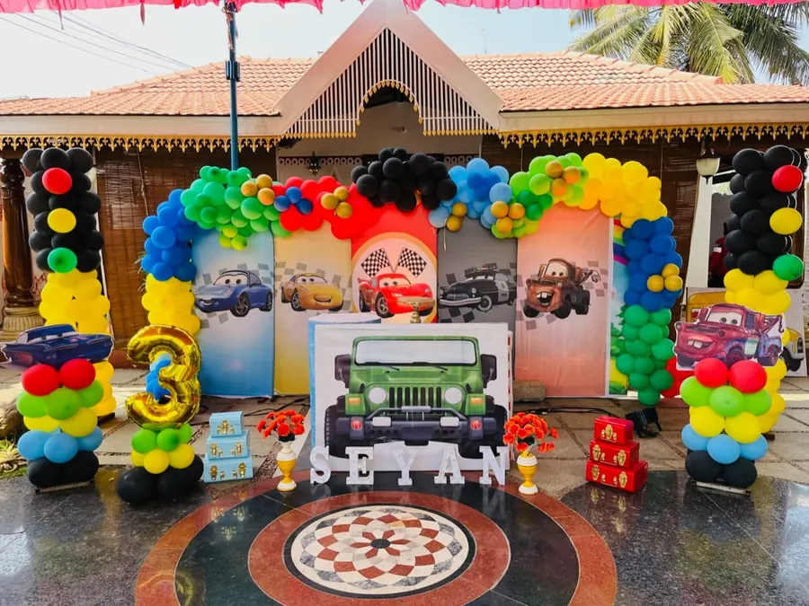 Car Theme Decoration in Hyderabad