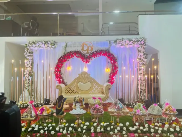 Heart shape Floral Decoration in Hyderabad